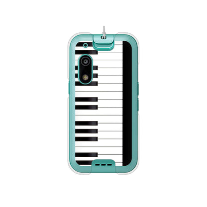 キッズフォン3 A201ZT SoftBank 高画質仕上げ 背面印刷 ハードケースピアノ