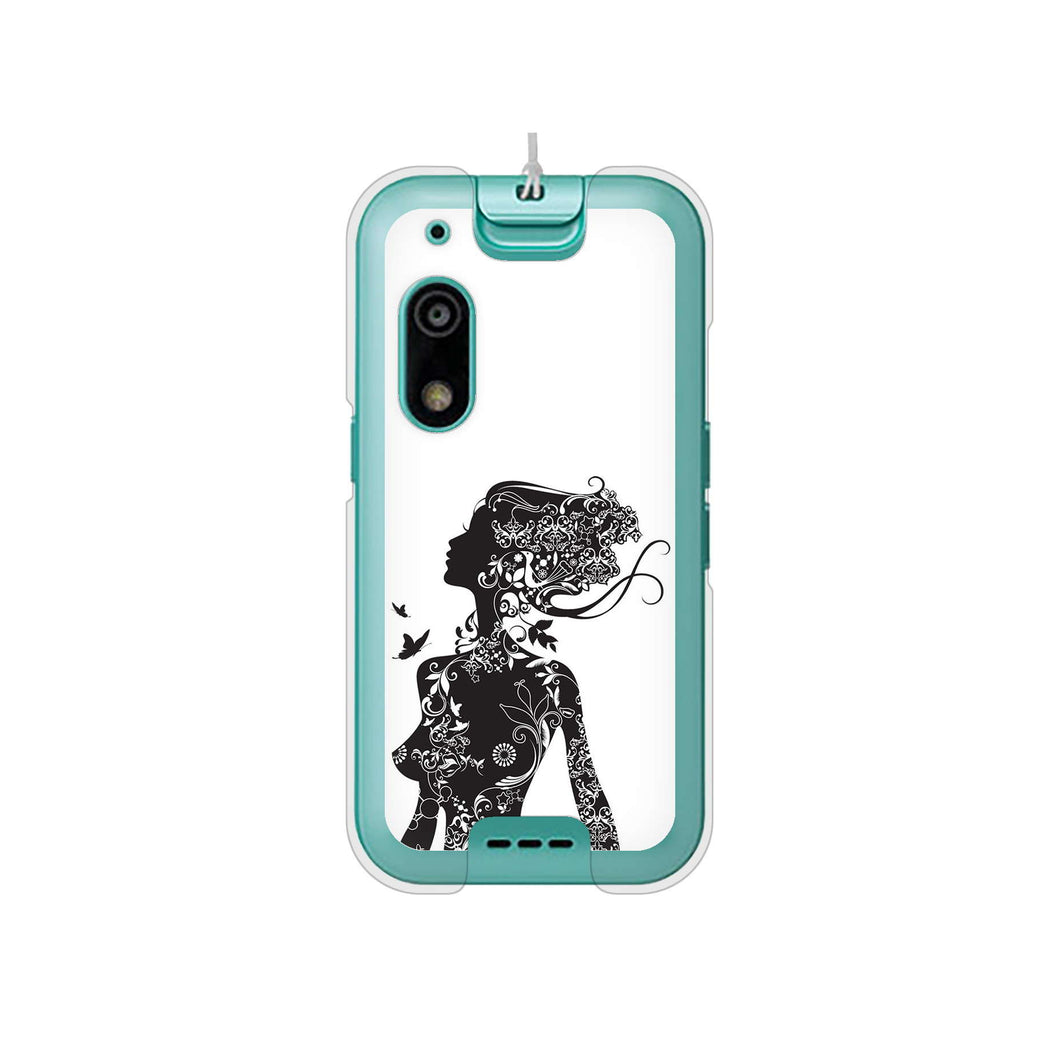 キッズフォン3 A201ZT SoftBank 高画質仕上げ 背面印刷 ハードケース 【384 ボディアート】