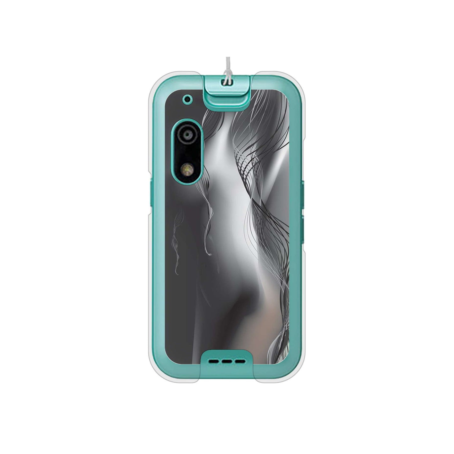 キッズフォン3 A201ZT SoftBank 高画質仕上げ 背面印刷 ハードケース 【566 ボディウォール】