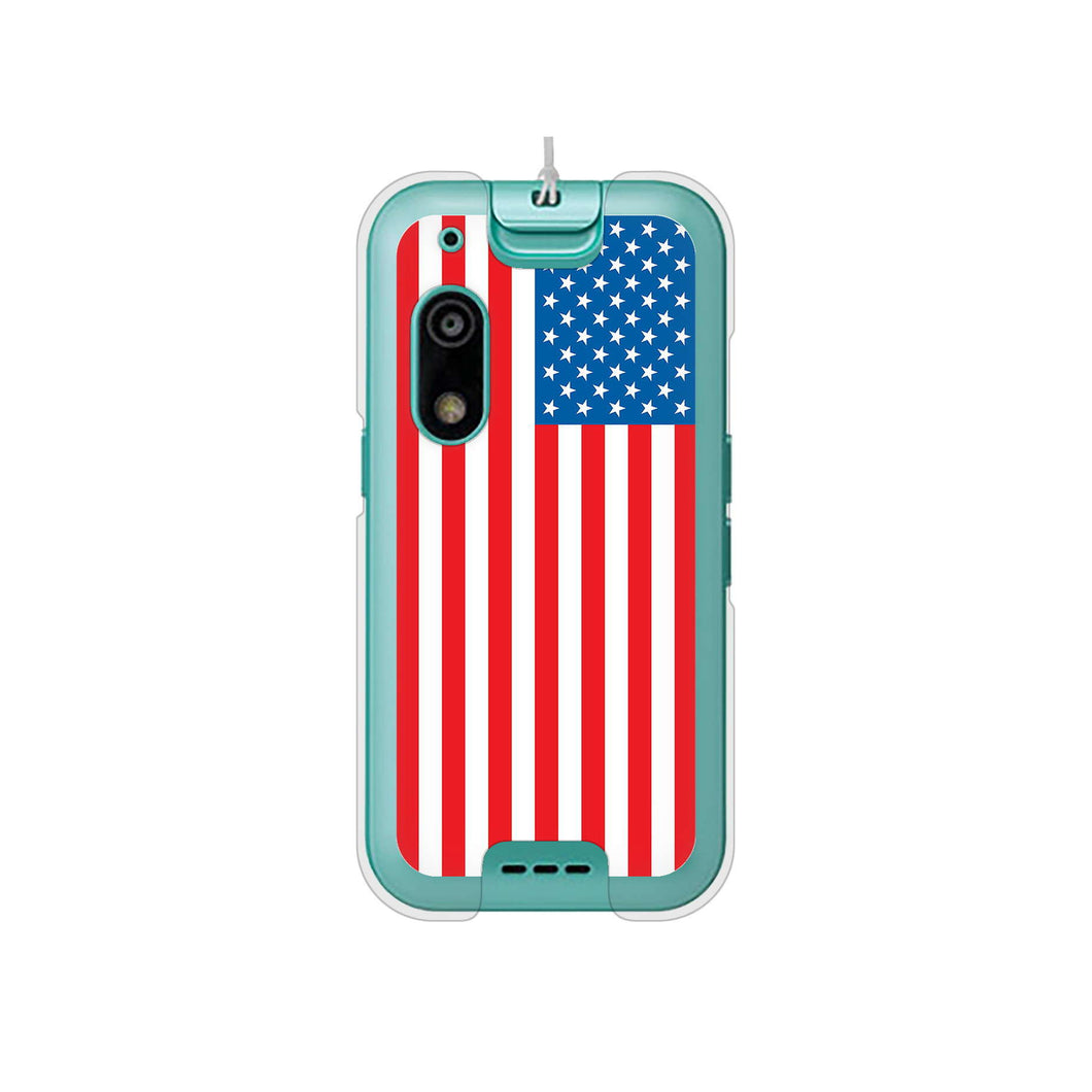 キッズフォン3 A201ZT SoftBank 高画質仕上げ 背面印刷 ハードケース国旗