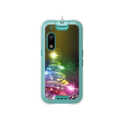 キッズフォン3 A201ZT SoftBank 高画質仕上げ 背面印刷 ハードケースクリスマス