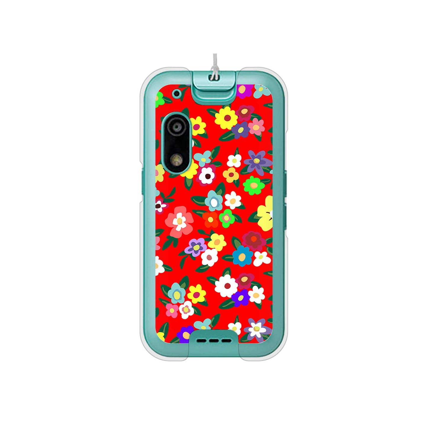 キッズフォン3 A201ZT SoftBank 高画質仕上げ 背面印刷 ハードケースリバティプリント