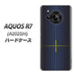 AQUOS R7 A202SH SoftBank 高画質仕上げ 背面印刷 ハードケース【IB907 グラデーションドット】