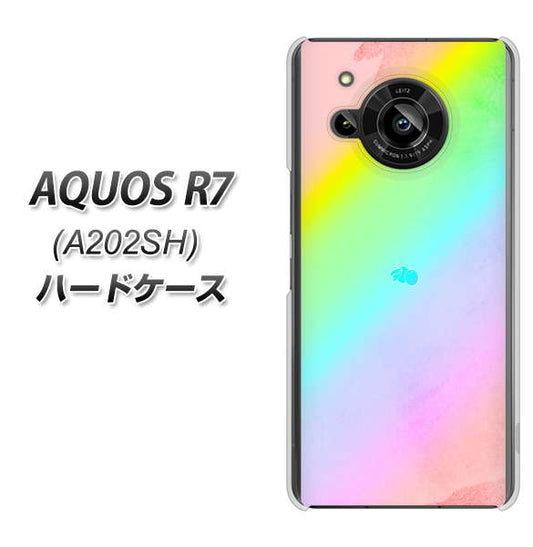 AQUOS R7 A202SH SoftBank 高画質仕上げ 背面印刷 ハードケース【YJ287 デザイン】