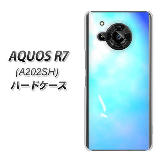 AQUOS R7 A202SH SoftBank 高画質仕上げ 背面印刷 ハードケース【YJ291 デザイン 光】