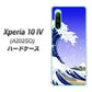 Xperia 10 IV A202SO SoftBank 高画質仕上げ 背面印刷 ハードケース【625 波に富士】