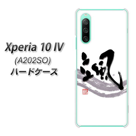 Xperia 10 IV A202SO SoftBank 高画質仕上げ 背面印刷 ハードケース【OE827 颯】