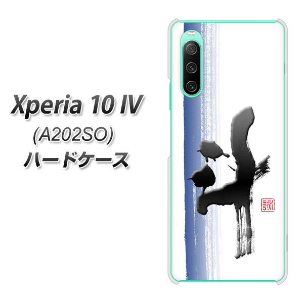 Xperia 10 IV A202SO SoftBank 高画質仕上げ 背面印刷 ハードケース【OE829 斗】