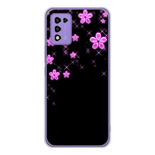 Libero 5G III A202ZT Y!mobile 高画質仕上げ 背面印刷 ハードケース 【019 桜クリスタル】