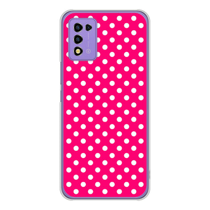 Libero 5G III A202ZT Y!mobile 高画質仕上げ 背面印刷 ハードケース シンプル柄（水玉）