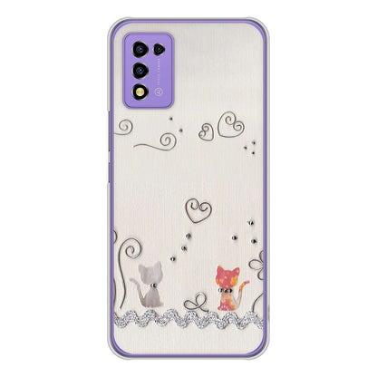 Libero 5G III A202ZT Y!mobile 高画質仕上げ 背面印刷 ハードケース クラフト写真ネコ