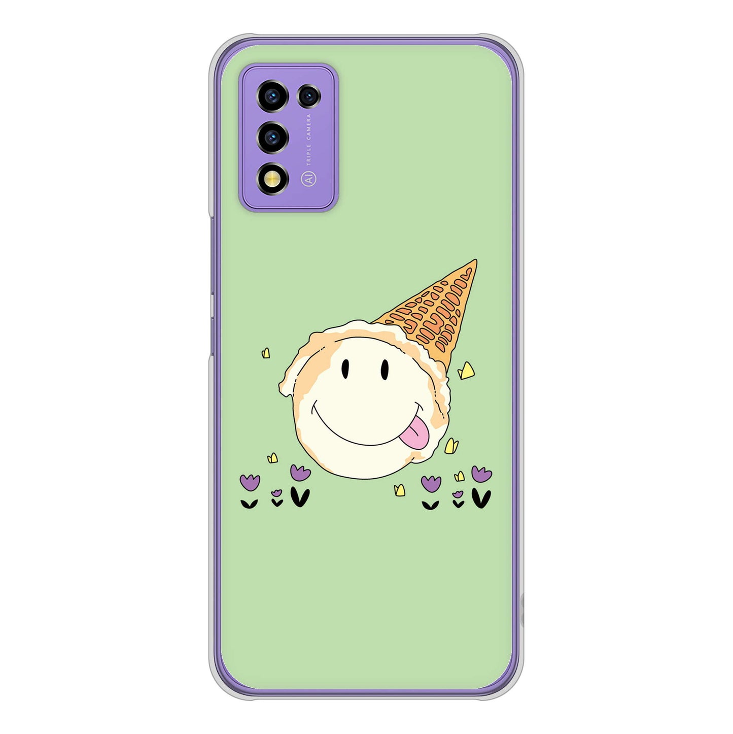 Libero 5G III A202ZT Y!mobile 高画質仕上げ 背面印刷 ハードケース スイーツイラスト