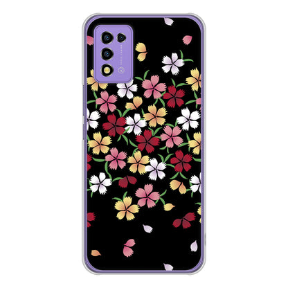 Libero 5G III A202ZT Y!mobile 高画質仕上げ 背面印刷 ハードケース 和花柄