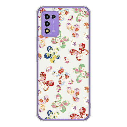 Libero 5G III A202ZT Y!mobile 高画質仕上げ 背面印刷 ハードケース 和花柄