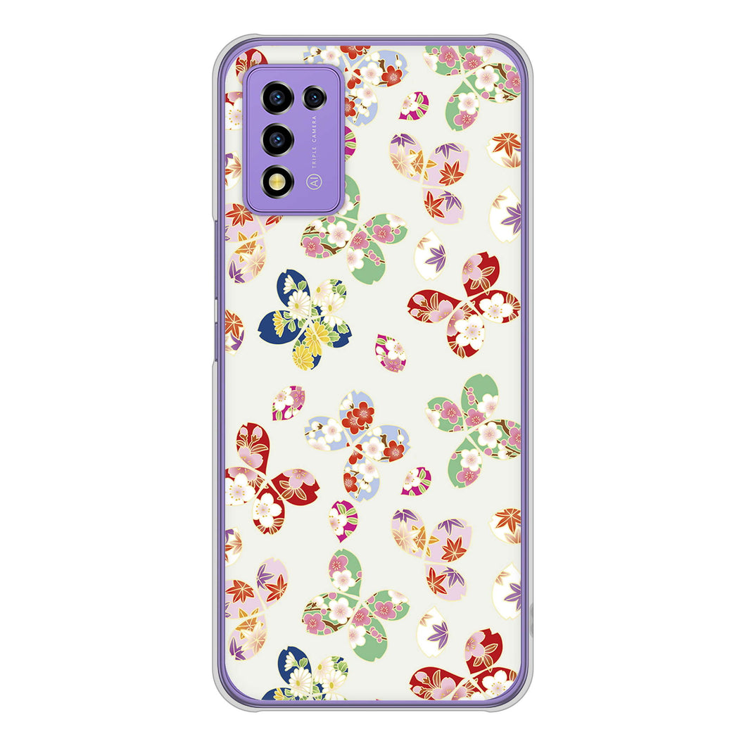 Libero 5G III A202ZT Y!mobile 高画質仕上げ 背面印刷 ハードケース 和花柄