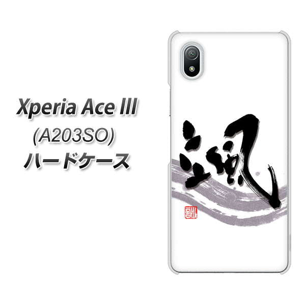 Xperia Ace III A203SO Y!mobile 高画質仕上げ 背面印刷 ハードケース【OE827 颯】