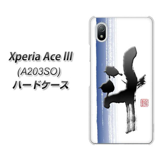 Xperia Ace III A203SO Y!mobile 高画質仕上げ 背面印刷 ハードケース【OE829 斗】
