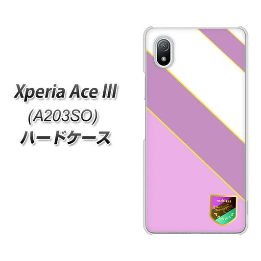 Xperia Ace III A203SO Y!mobile 高画質仕上げ 背面印刷 ハードケース【YC939 アバルト10】