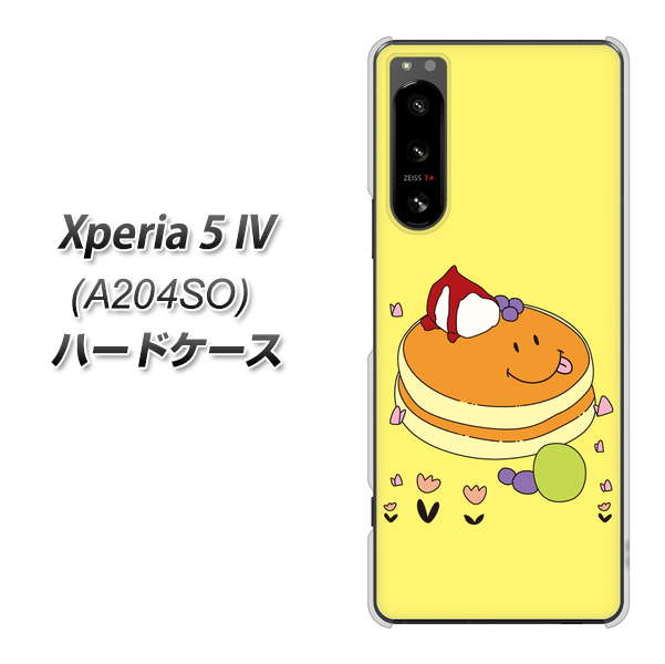 Xperia 5 IV A204SO SoftBank 高画質仕上げ 背面印刷 ハードケース【MA901 パンケーキ】