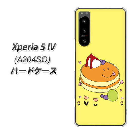 Xperia 5 IV A204SO SoftBank 高画質仕上げ 背面印刷 ハードケース【MA901 パンケーキ】
