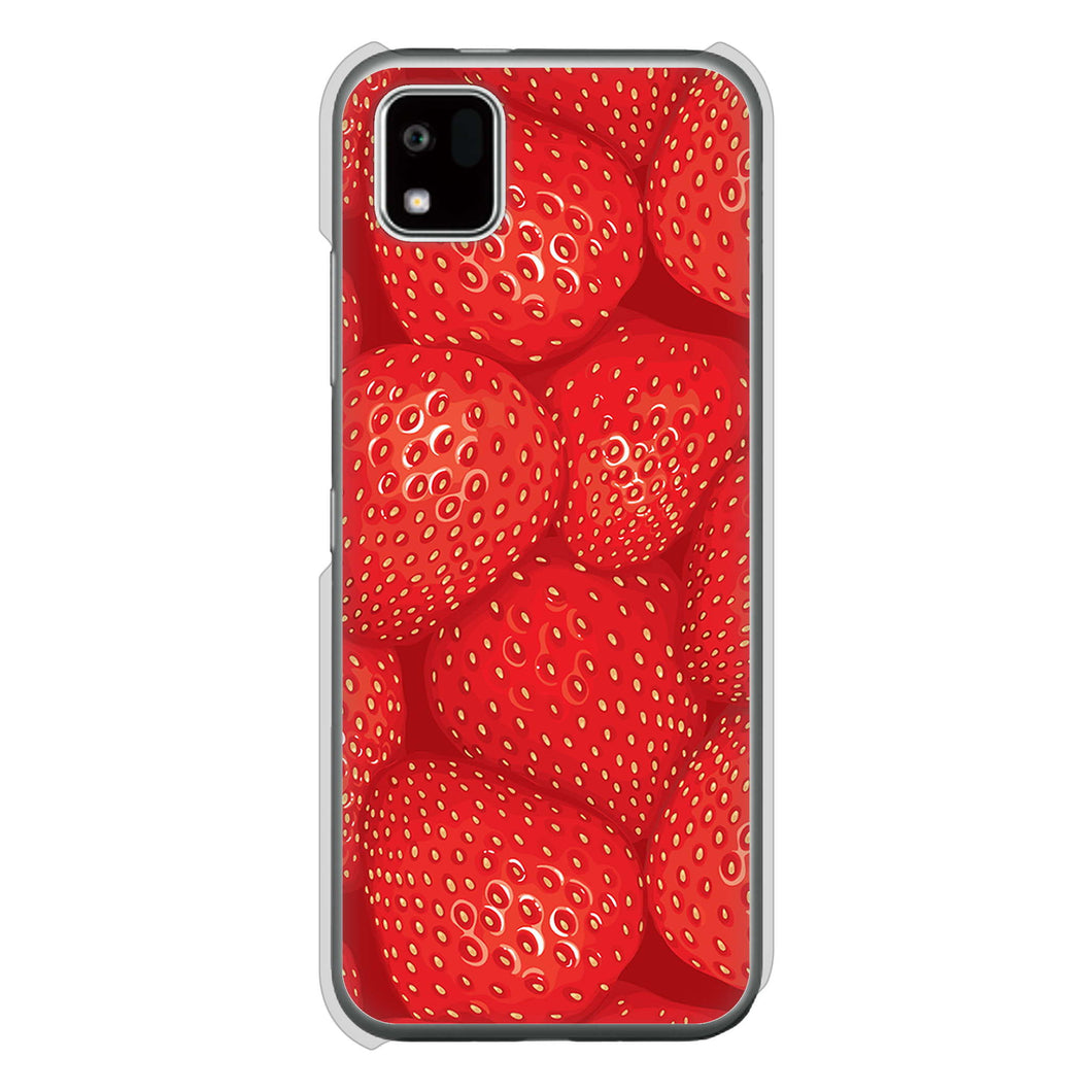 かんたんスマホ3 A205KC Y!mobile 高画質仕上げ 背面印刷 ハードケーススイーツ