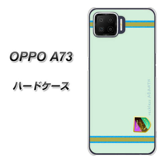 楽天モバイル OPPO（オッポ） A73 高画質仕上げ 背面印刷 ハードケース【YC938 アバルト09】