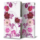 Galaxy S21 5G SC-51B docomo 高画質仕上げ プリント手帳型ケース(薄型スリム)ロマンチックなバラ 耐衝撃