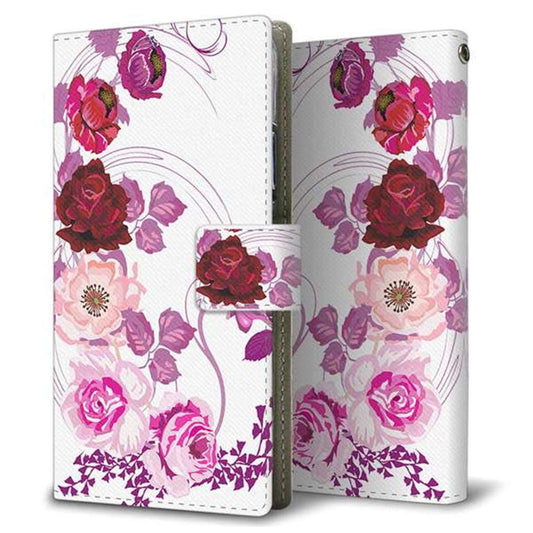 iPhone6 PLUS 画質仕上げ プリント手帳型ケース(薄型スリム)【116 ６月のバラ】