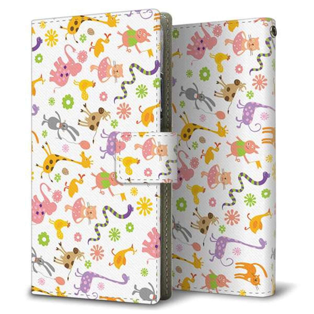 Xperia Ace III SOG08 au 画質仕上げ プリント手帳型ケース(薄型スリム)【134 Harry up！】