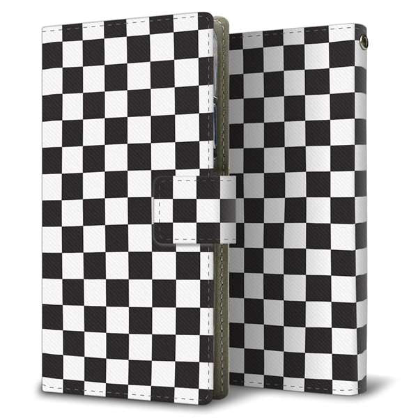 softbank エクスペリア5 901SO 高画質仕上げ プリント手帳型ケース(薄型スリム)【151 フラッグチェック】