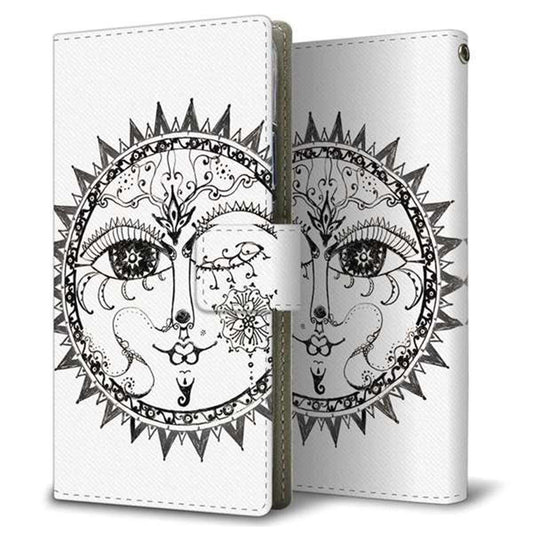 HUAWEI（ファーウェイ） P40 lite E ART-L29N 画質仕上げ プリント手帳型ケース(薄型スリム)【207 太陽神】