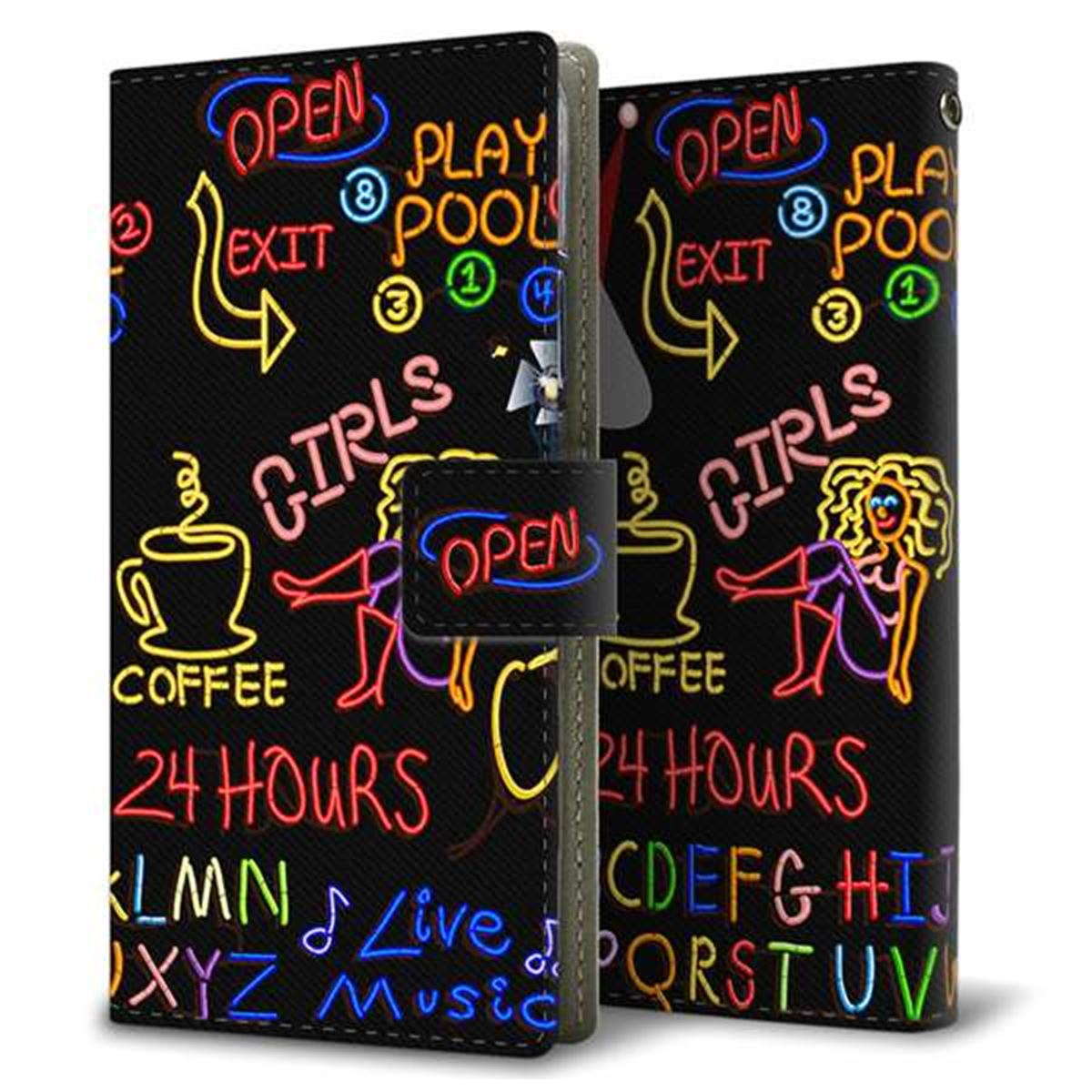 SoftBank ディグノ ジェイ 704KC 画質仕上げ プリント手帳型ケース(薄型スリム)【284 カジノ】