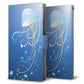 AQUOS wish SHG06 au 画質仕上げ プリント手帳型ケース(薄型スリム)【362 ジェリーフィシュ】