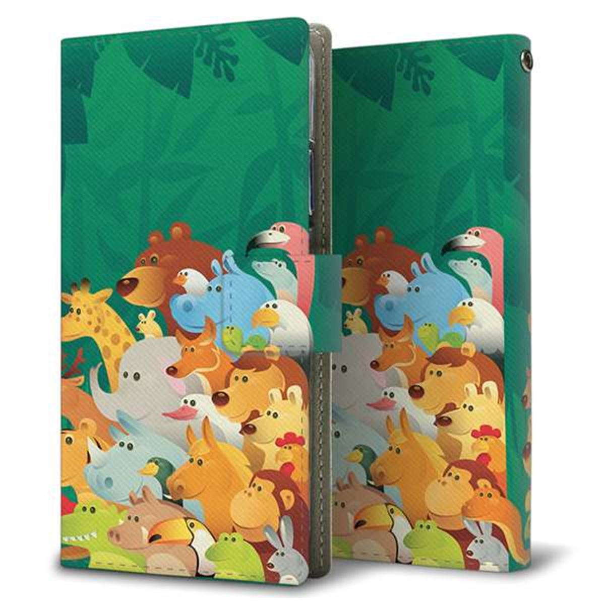 HUAWEI（ファーウェイ） P40 lite E ART-L29N 画質仕上げ プリント手帳型ケース(薄型スリム)【370 全員集合】