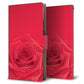 SoftBank アクオスR 605SH 高画質仕上げ プリント手帳型ケース(薄型スリム)【395 赤いバラ】