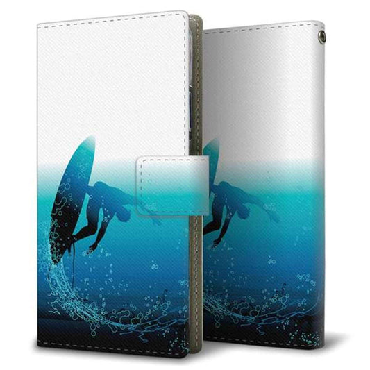 AQUOS wish SHG06 au 画質仕上げ プリント手帳型ケース(薄型スリム)【416 カットバック】