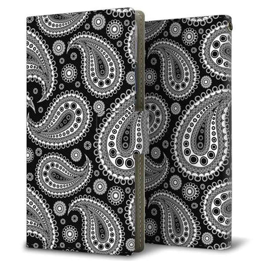 Google Pixel 3XL 画質仕上げ プリント手帳型ケース(薄型スリム)【421 ベイズリー】