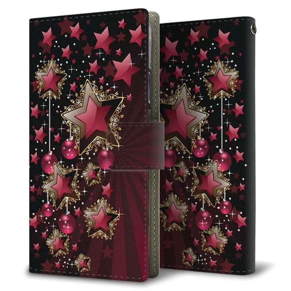 Google Pixel 5a (5G) 高画質仕上げ プリント手帳型ケース(薄型スリム)【434 星の壁】