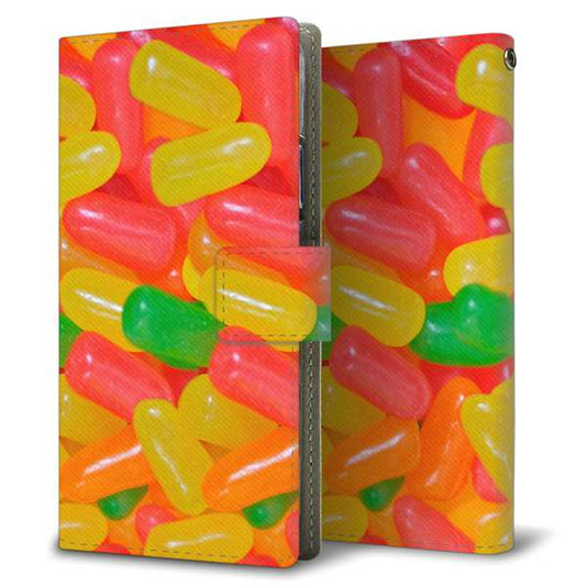 SoftBank アクオス Xx3 mini 603SH 高画質仕上げ プリント手帳型ケース(薄型スリム)【449 ジェリービーンズ】