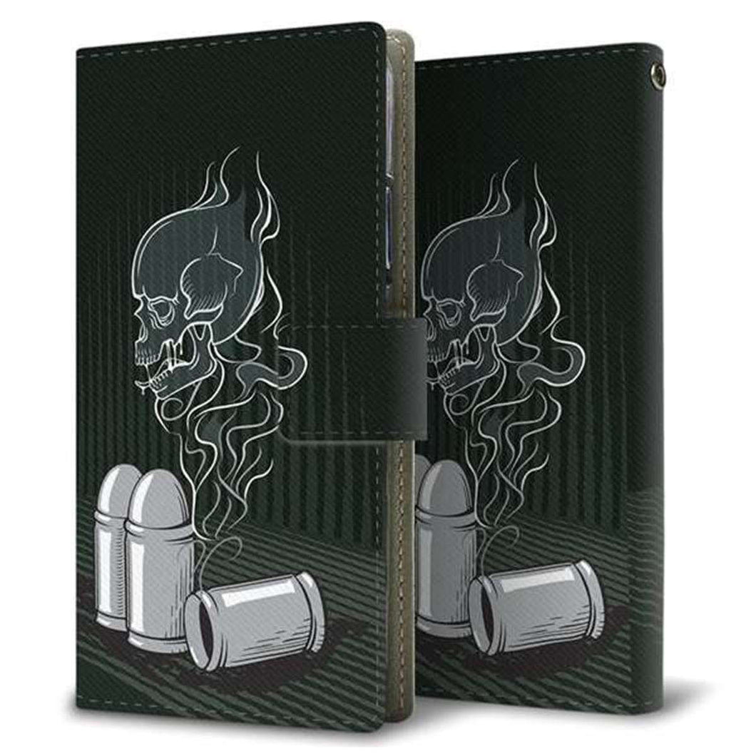 Y!mobile アンドロイドワン S1 画質仕上げ プリント手帳型ケース(薄型スリム)【481 弾丸】