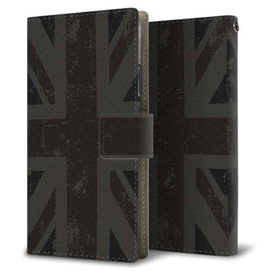 Xiaomi（シャオミ）Redmi Note 9s 画質仕上げ プリント手帳型ケース(薄型スリム)【505 ユニオンジャック ダーク】