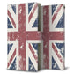 Y!mobile かんたんスマホ 705KC 画質仕上げ プリント手帳型ケース(薄型スリム)【506 ユニオンジャック ビンテージ】