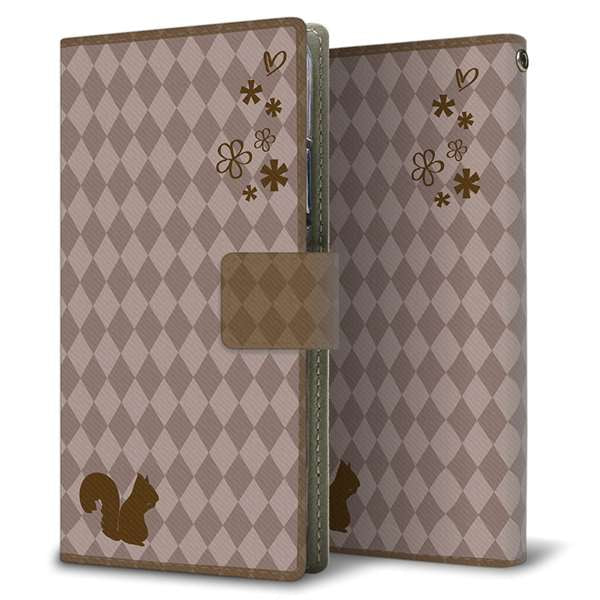 Google Pixel 4a 高画質仕上げ プリント手帳型ケース(薄型スリム)【515 リス】