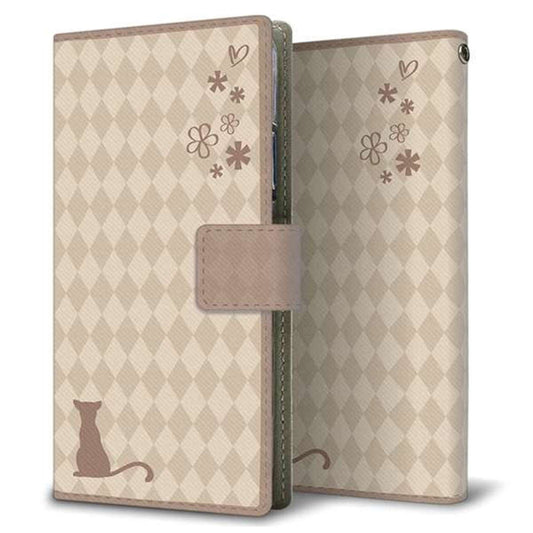 au アクオス セリエ SHV34 画質仕上げ プリント手帳型ケース(薄型スリム)【516 ワラビー】