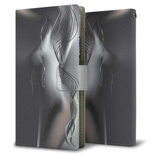 au アクオス セリエ SHV34 画質仕上げ プリント手帳型ケース(薄型スリム)【566 ボディウォール】