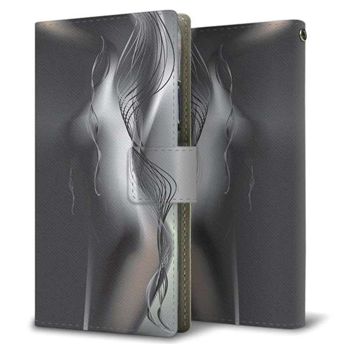 アクオス センス3 ベーシック 907SH 画質仕上げ プリント手帳型ケース(薄型スリム)【566 ボディウォール】