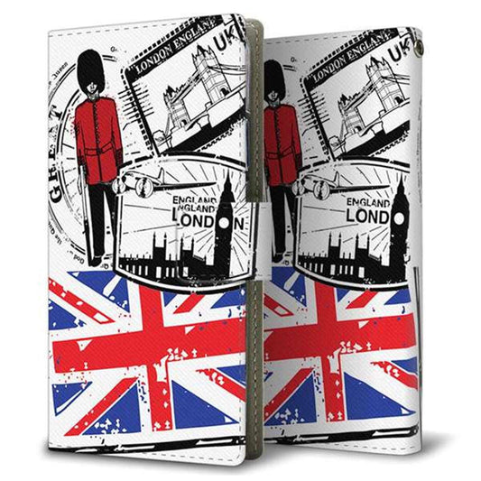 au アクオスゼロ6 SHG04 画質仕上げ プリント手帳型ケース(薄型スリム)【574 ＬＯＮＤＯＮ】