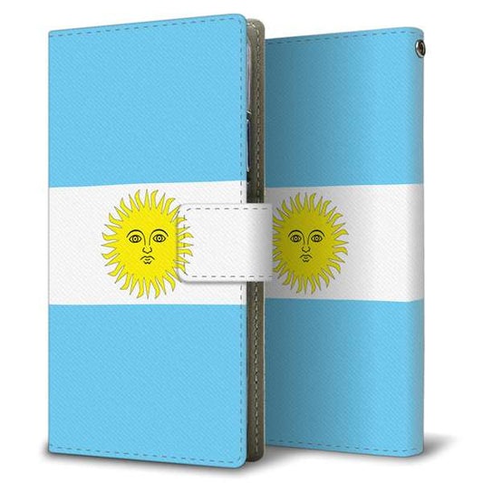 SoftBank アクオス Xx3 506SH 高画質仕上げ プリント手帳型ケース(薄型スリム)【666 アルゼンチン】