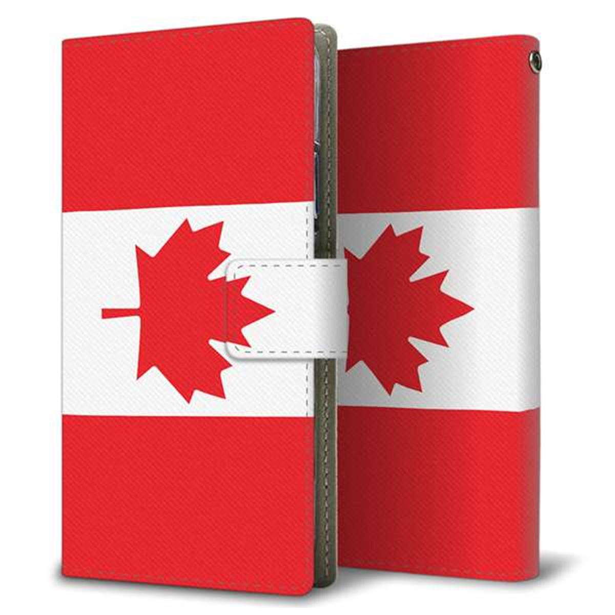 Y!mobile アンドロイドワン S1 画質仕上げ プリント手帳型ケース(薄型スリム)【669 カナダ】