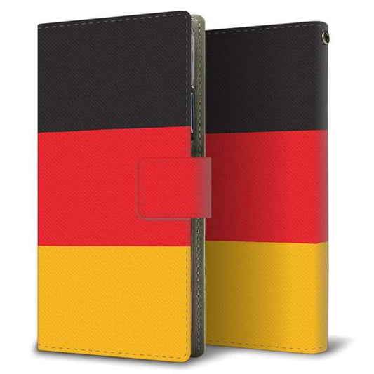 Softbank アクオス R5G 908SH 高画質仕上げ プリント手帳型ケース(薄型スリム)【675 ドイツ】